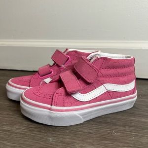 COPY - Kids Pink Vans High Tops